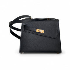 Latest new style 🆕 kelly latest style FW 2022 double-sided kelly epsom leather double-sided irregular design bold change new look more handsome and stylish black gold buckle