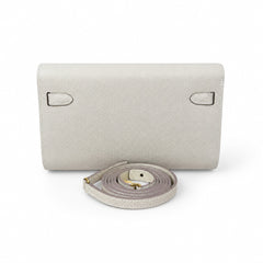 Kelly woc epsom, milkshake platinum buckle, Hass leather, handmade wax thread, all-steel hardware, top-selling market currency
